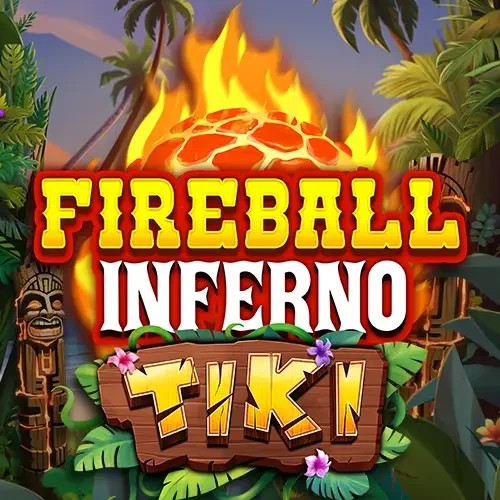 Fireball Inferno Tiki logo – Slots by NetEnt at Betnation Casino